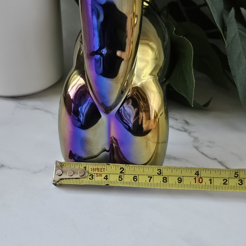 Balloon kitty Cat Cleo One Design Home Aida & Jade nwt Metallic Rainbow iridesce - Picture 9 of 10